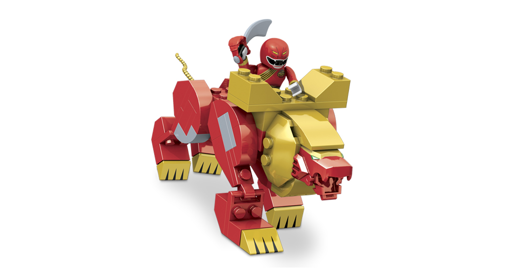 Mega Bloks Power Rangers Red Lion Zord 