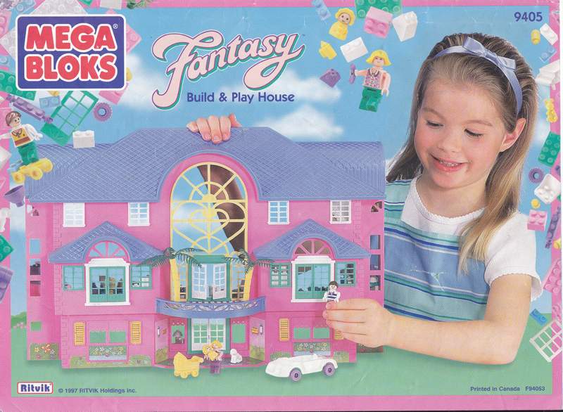 mega bloks fantasy dream house