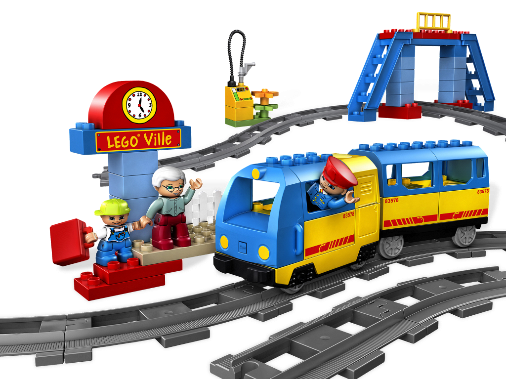 TRAIN TRACKS DUPLO - THE TOY STORE
