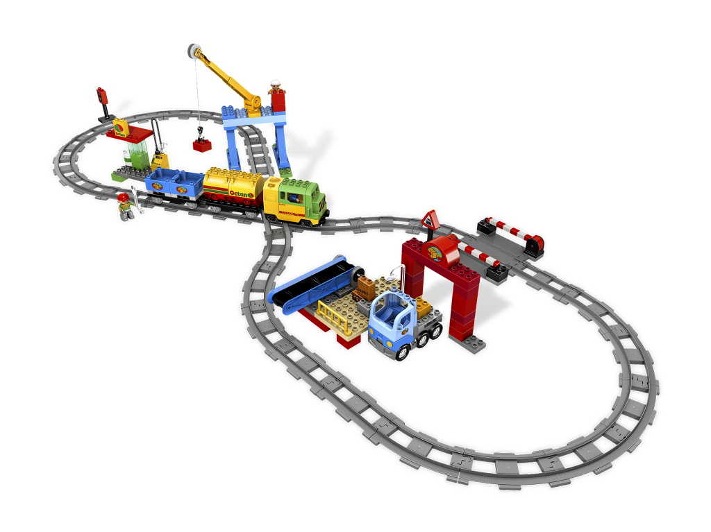 Lego Duplo Train set + extension track - toys & games - by owner