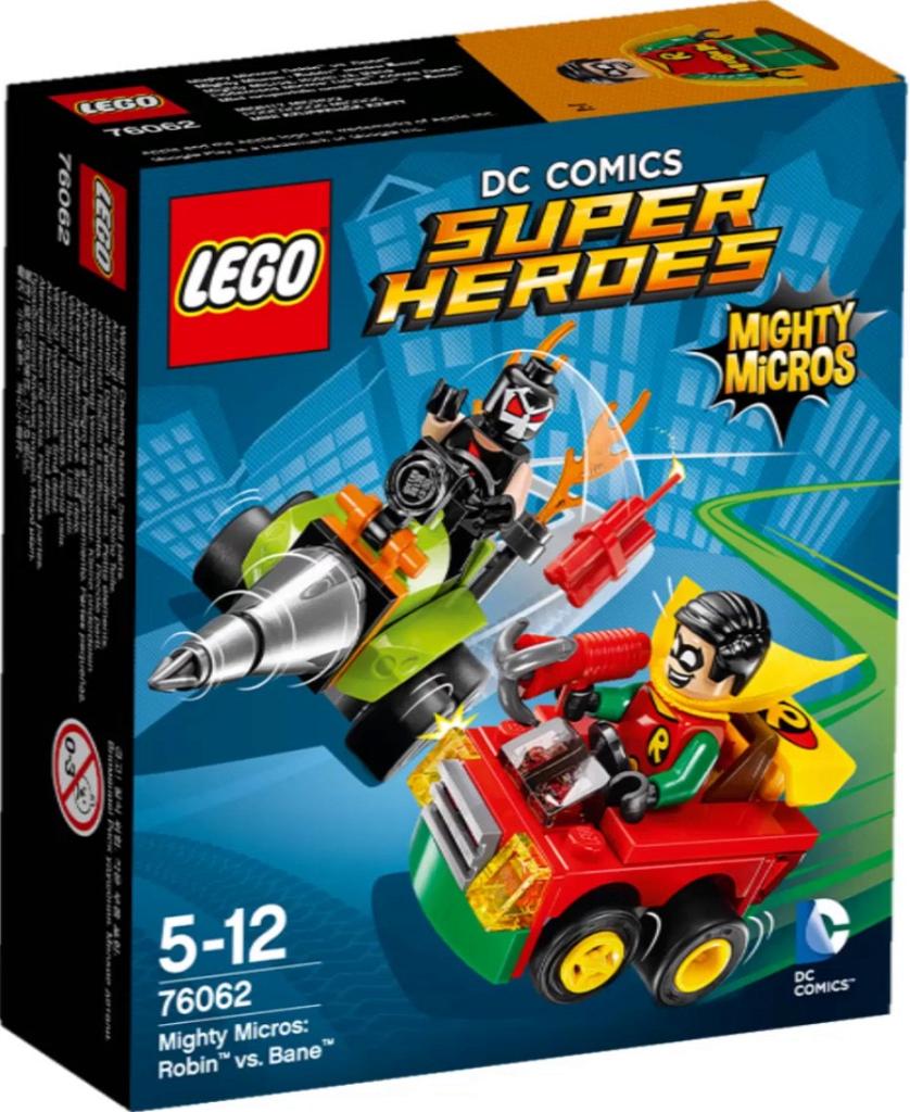 Bane 76062 Lego Super Heroes DC Comics x2 Figur Robin 