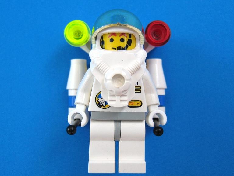 Lego City / Town Minifigure Space Port Astronaut C1 spp005 + Breathing  Apparatus