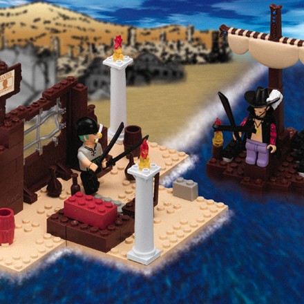 LEGO IDEAS - One Piece - Zorro VS. Mihawk