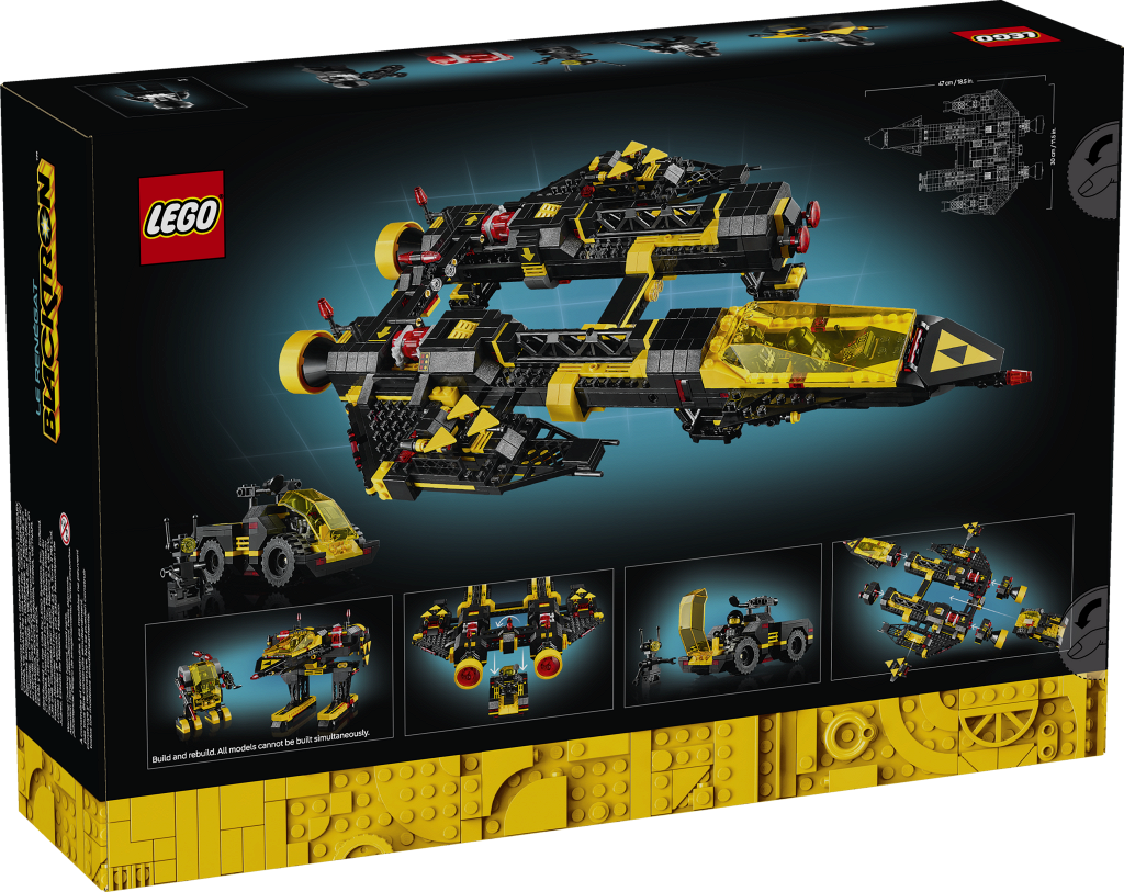 Bricker - Construction Toy By Lego 10355 Blacktron Renegade