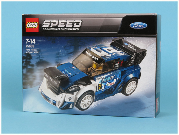 Фотообзор набора LEGO 75885 Форд Фиеста (Ford Fiesta M-sport WRC)