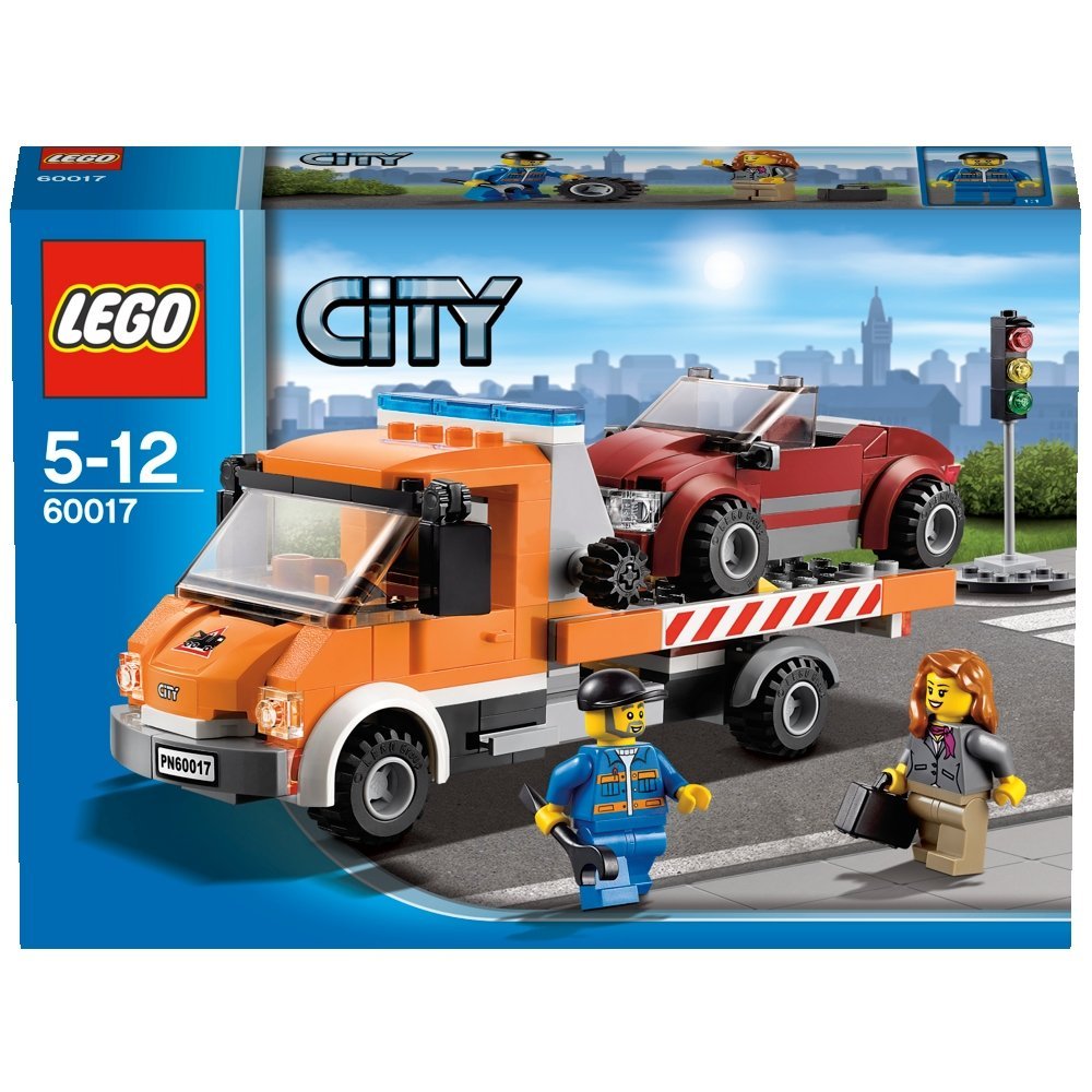Bricker - Construction Toy by LEGO 60017 Flatbed truck