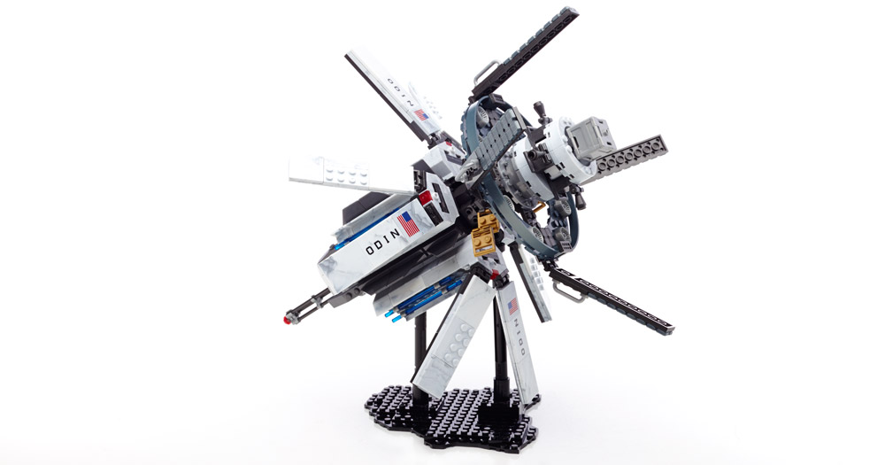 Bricker - Construction Toy by MEGABLOKS 6863 ODIN Space Station Strike