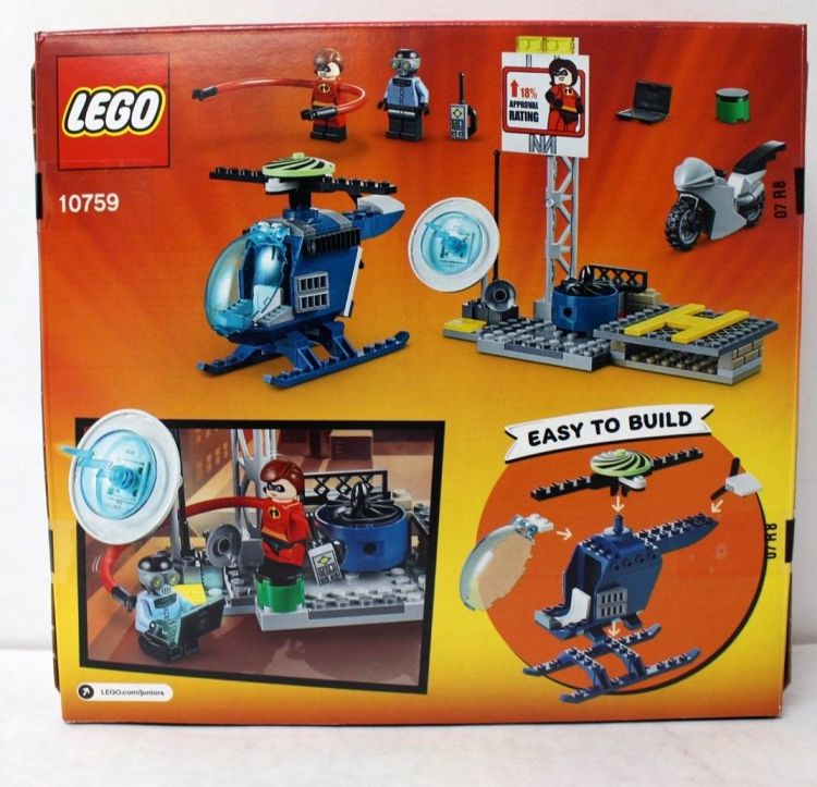 Bricker - Construction Toy by LEGO 10759 Elastigirl's Rooftop Pursuit