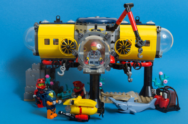 Обзор набора LEGO City 60265 - Океан: исследовательская база
